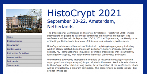 HistoCrypt 2021